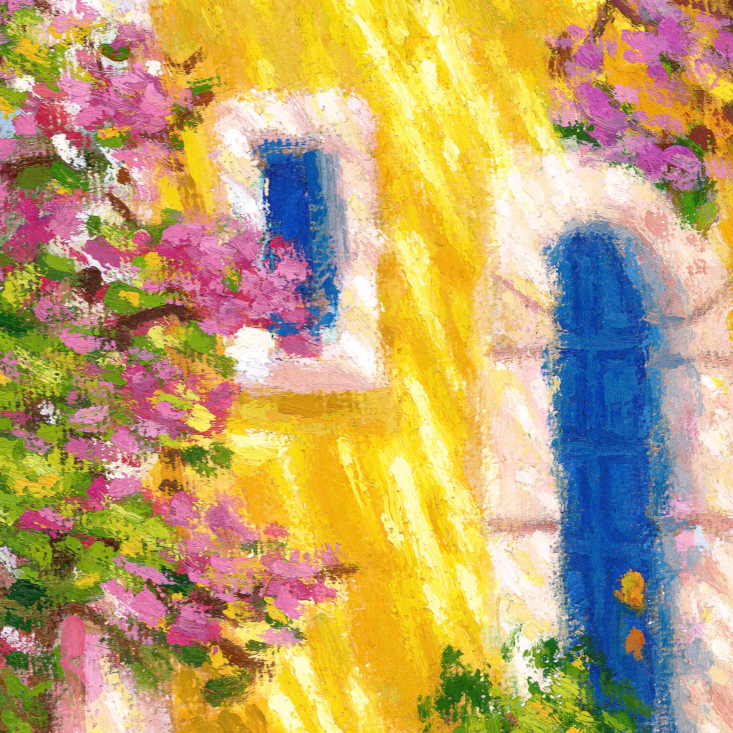 Kefalonia painting by artist Zac Zorbas